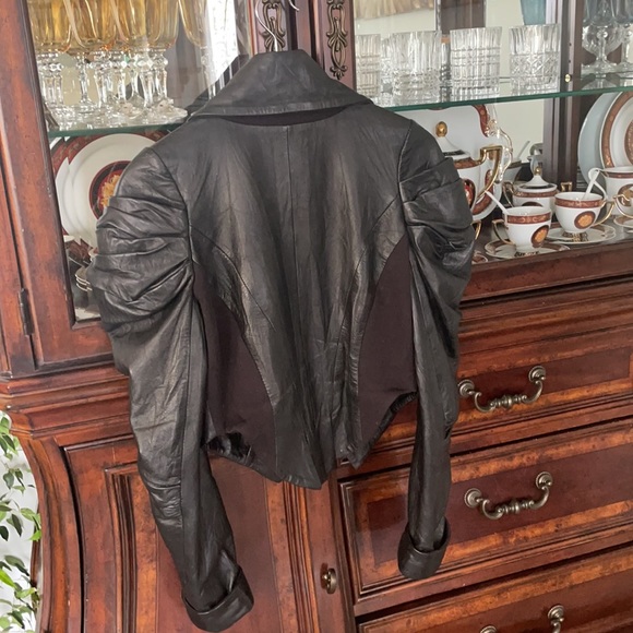 Religion Victorian style leather jacket - Picture 11 of 11